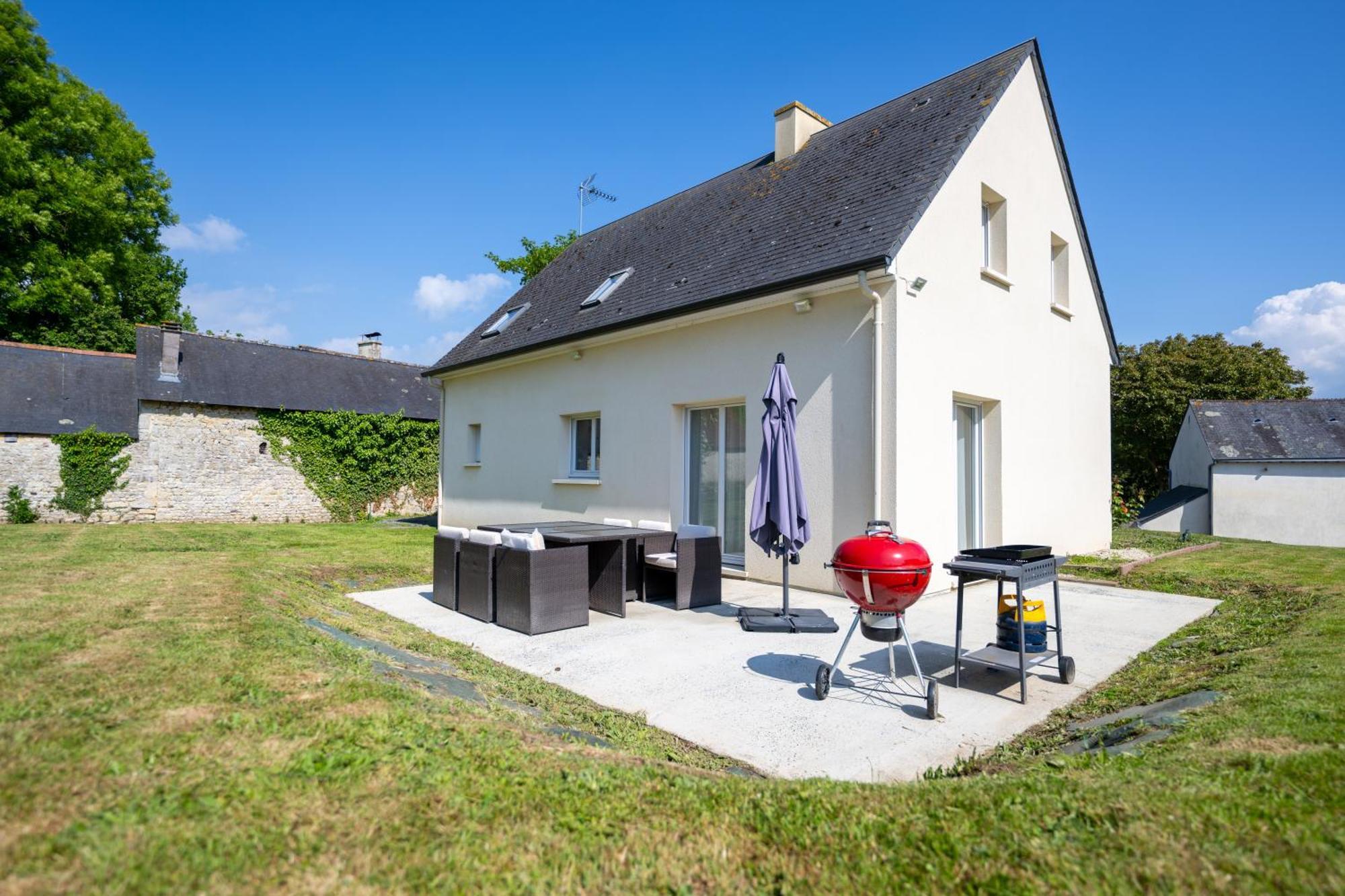 Maison De Vacances A Louer Mosles Exteriör bild