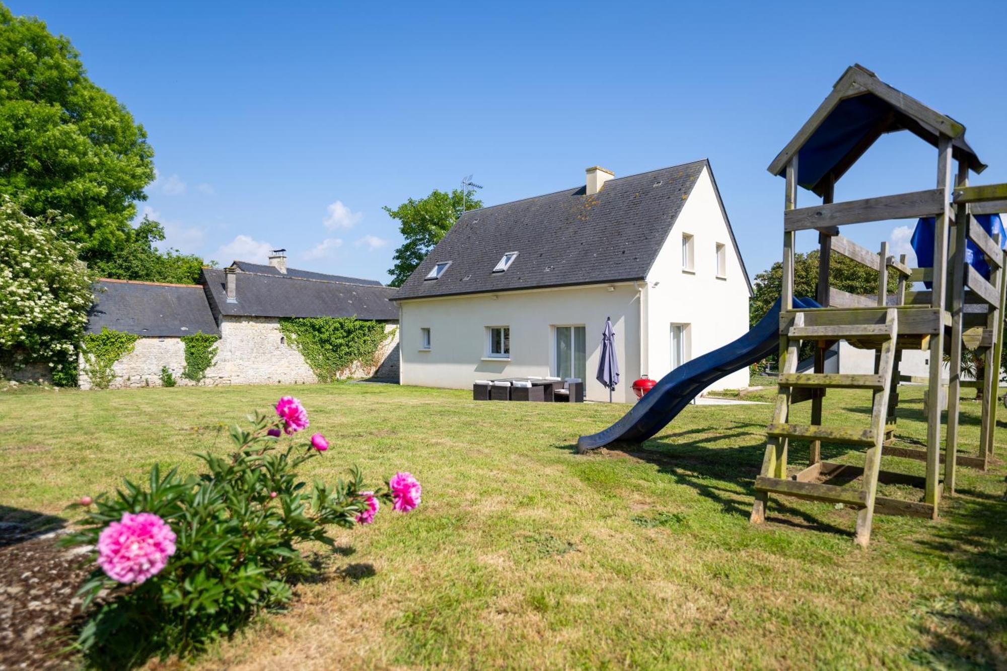 Maison De Vacances A Louer Mosles Exteriör bild
